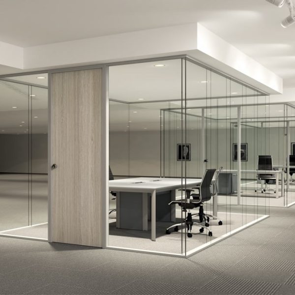 پارتیشن شیشه ای اداری